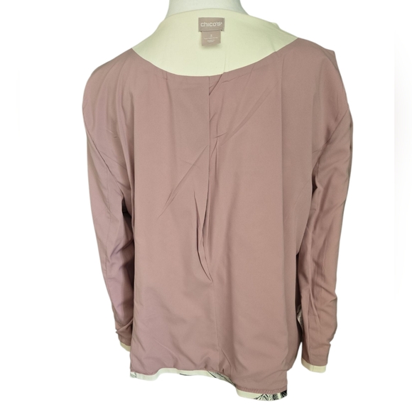 Elegant Chico' Floral Print Women's Jacket - Picture 5 of 9